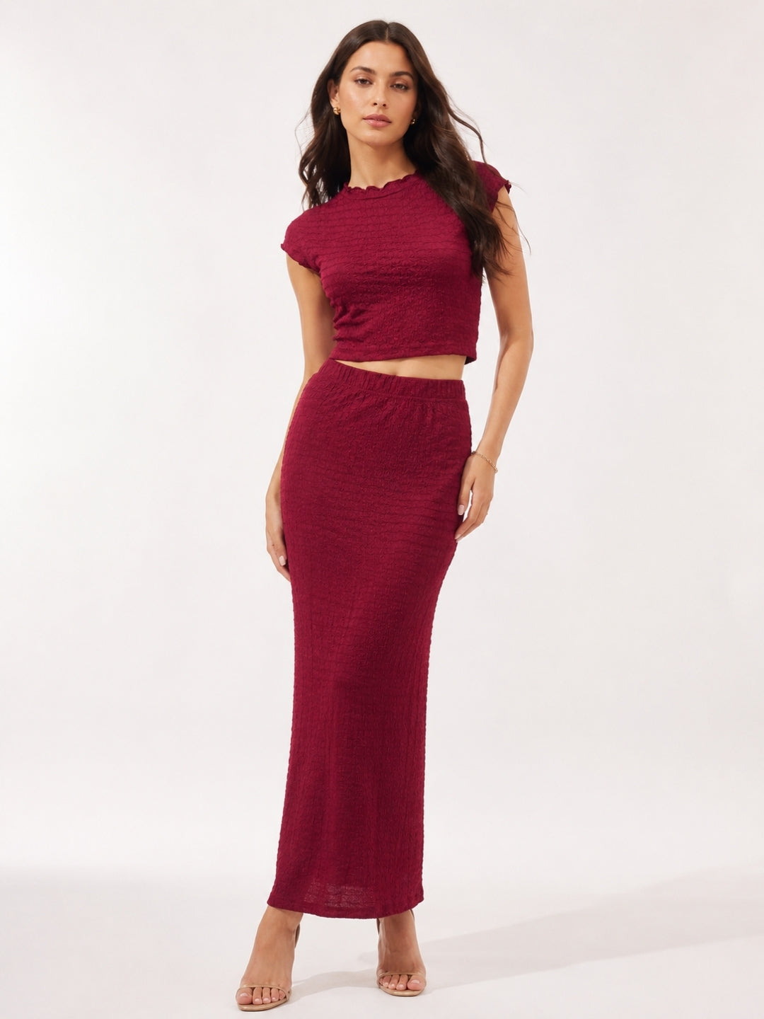 Clobug Women Top & Skirt Co-ord Set