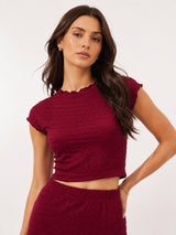 Clobug Women Top & Skirt Co-ord Set