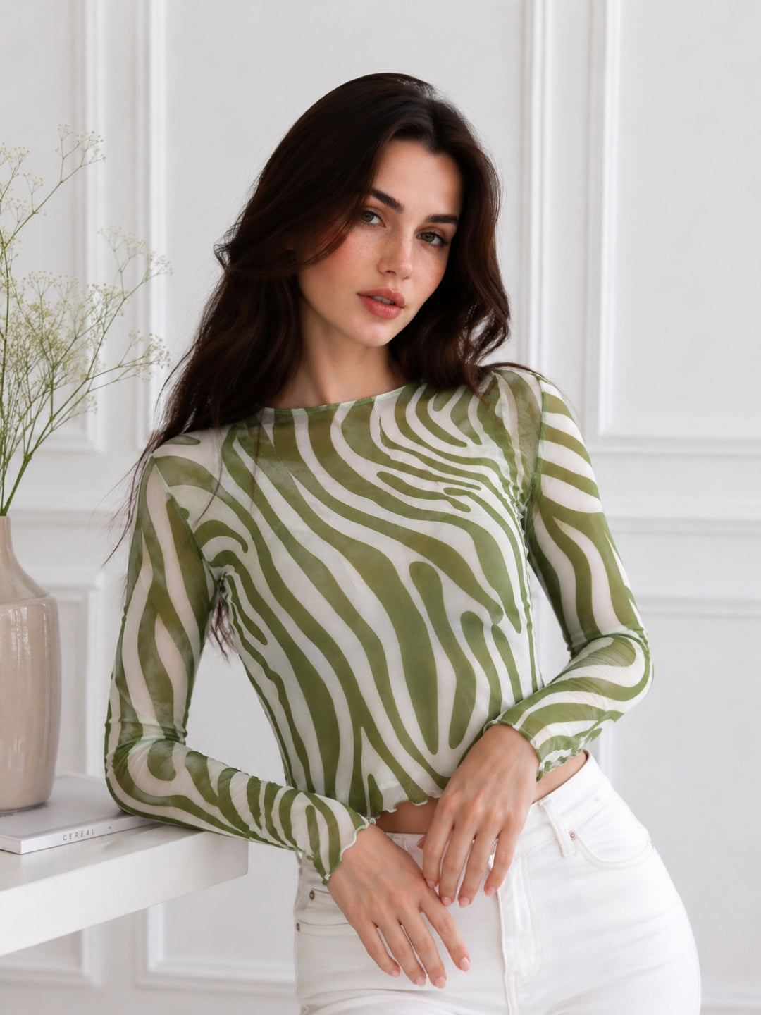 Animal Print Top