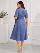 Women’s Plus Size Wrap Dress