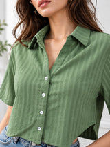 Clobug Women Green Shirt