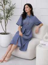 Women's Cotton Shirt Dress