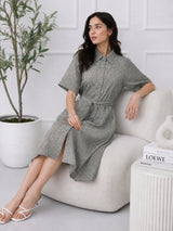 Women's Cotton Shirt Dress
