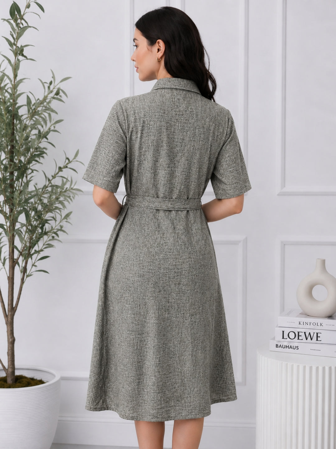 Women's Cotton Shirt Dress