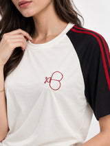 Women’s Contrast Sleeve T-Shirt