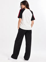Women’s Contrast Sleeve T-Shirt