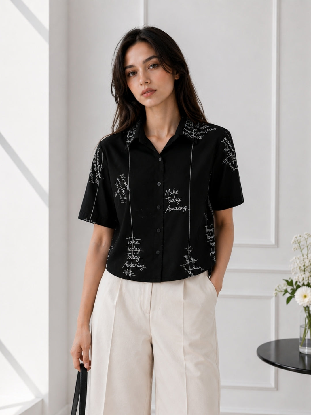 Clobug Women Printed Shirt