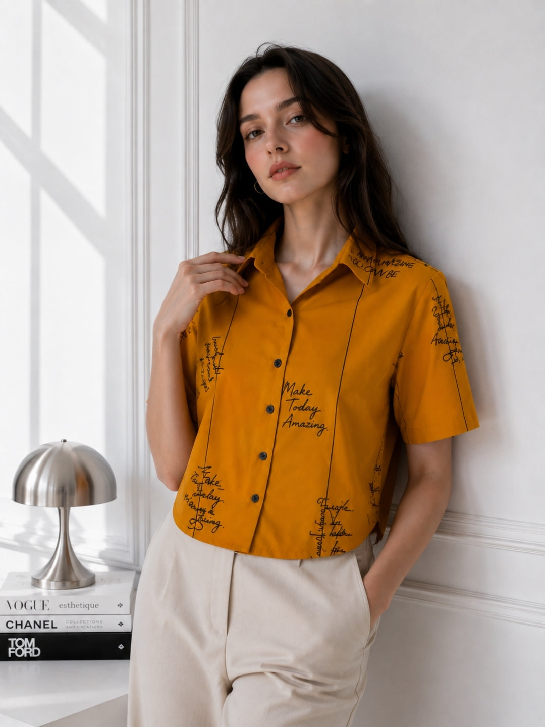 Clobug Women Printed Shirt