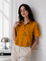 Clobug Women Printed Shirt