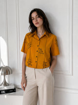 Clobug Women Printed Shirt