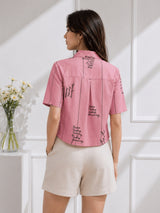 Clobug Women Printed Shirt