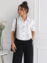 Clobug Women Printed Shirt