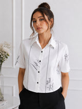 Clobug Women Printed Shirt
