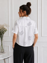 Clobug Women Printed Shirt