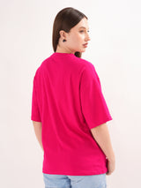 Solid Round Neck T-shirt