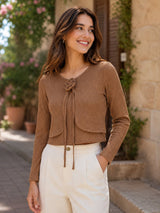 Full Sleeve Textured Top