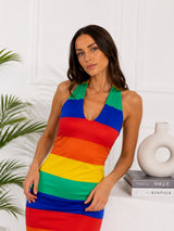 Clobug Women Sleeveless Bodycon Dress