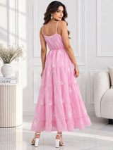 Clobug Floral Summer Flowy Maxi Dress