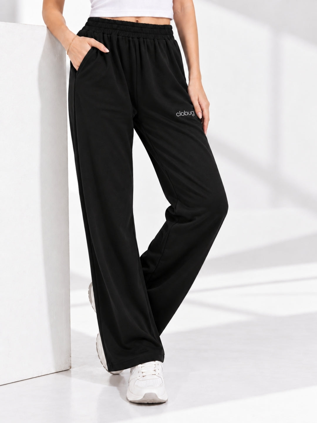 Women's Cotton Blend Regular Trackpant