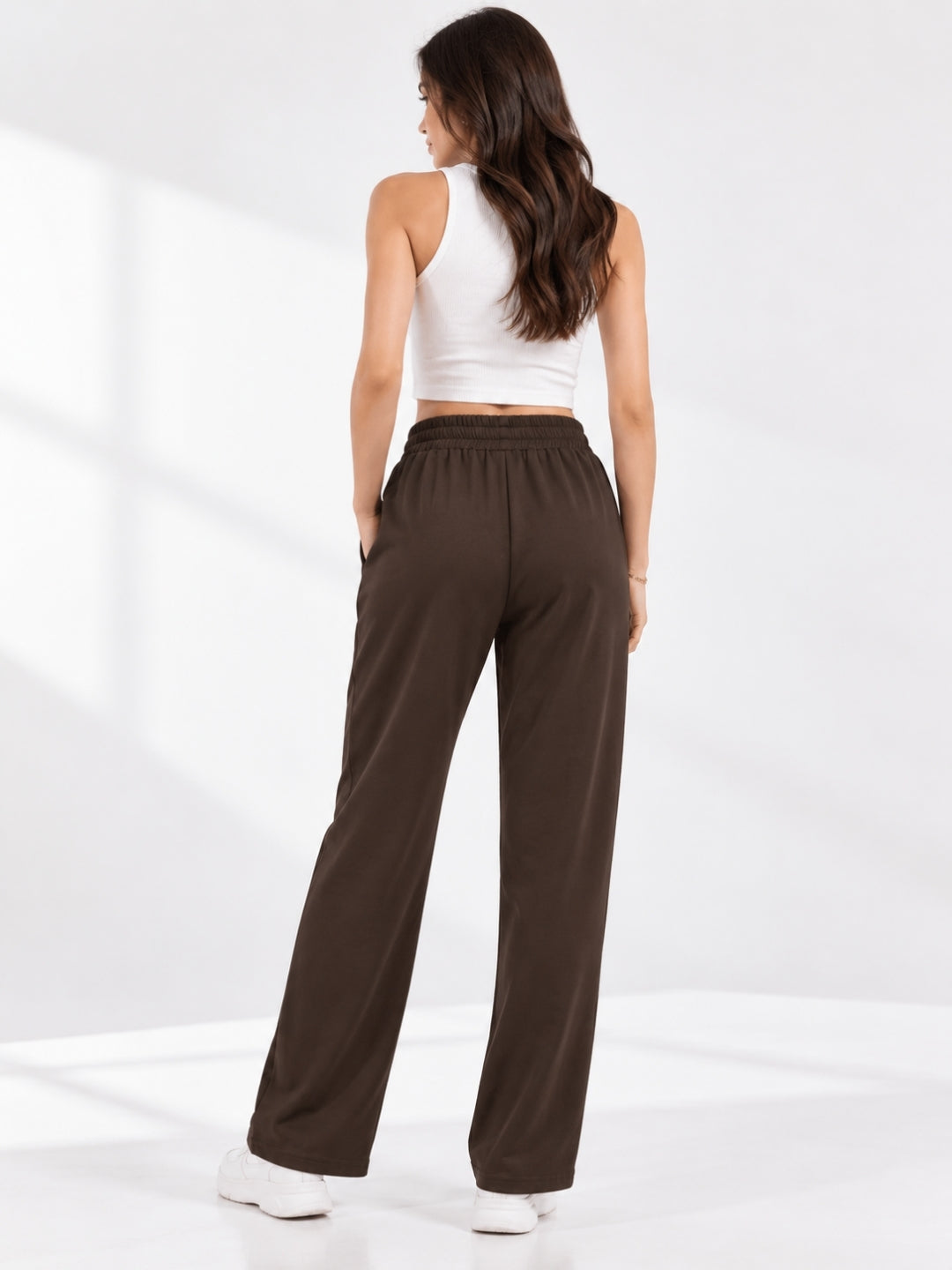 Women's Cotton Blend Regular Trackpant
