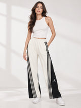 Clobug Women Cotton Blend Full Length Trackpant