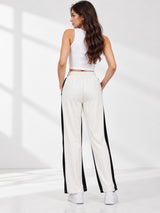 Clobug Women Cotton Blend Full Length Trackpant