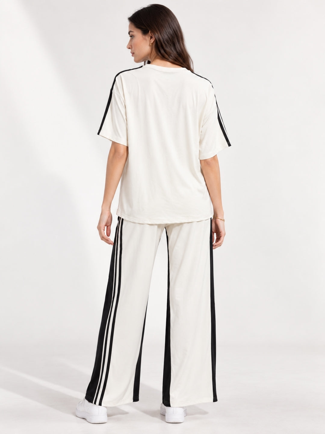 Women’s Half-Sleeve T-Shirt & Pant Co-ord Set