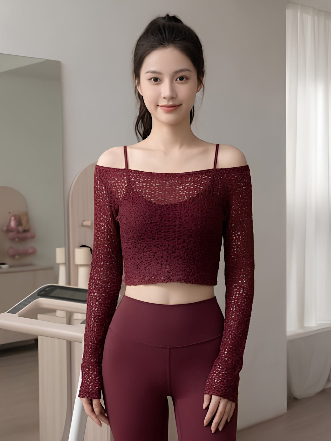 Clobug Women Off Shoulder Neck Top