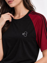 Women’s Contrast Sleeve T-Shirt