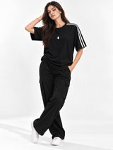 Women’s Cotton Blend Stripe T-Shirt