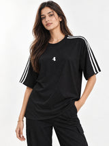 Women’s Cotton Blend Stripe T-Shirt