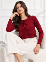 Full Sleeve Textured Top