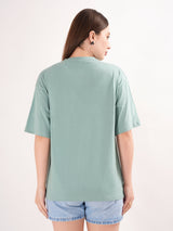 Solid Round Neck T-shirt