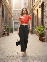 Clobug Women Crop Top