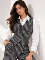 Clobug Women 3Pc Poly Cotton Linen Co-ord Set