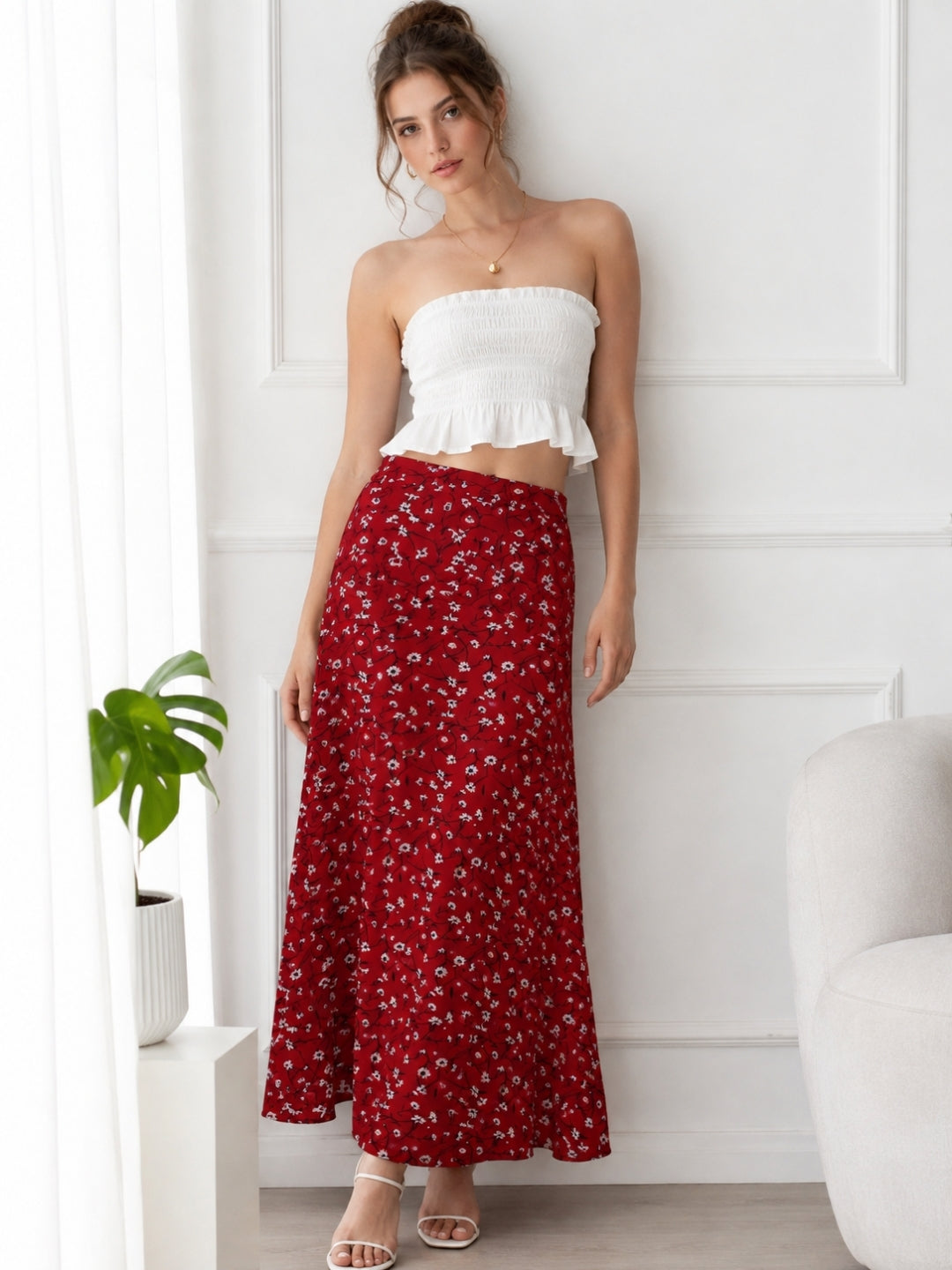 Clobug Women Printed Skirt