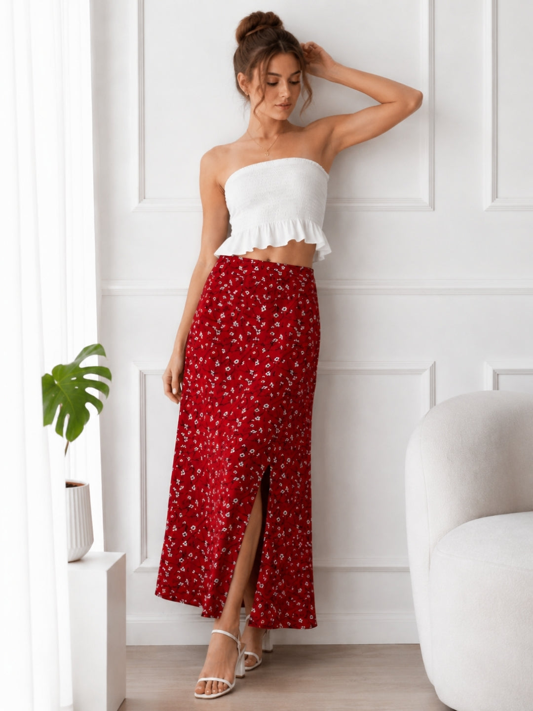 Clobug Women Printed Skirt