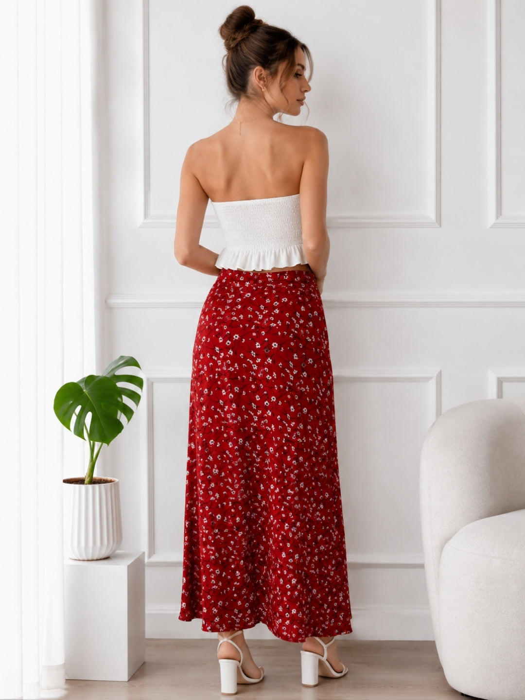 Clobug Women Printed Skirt