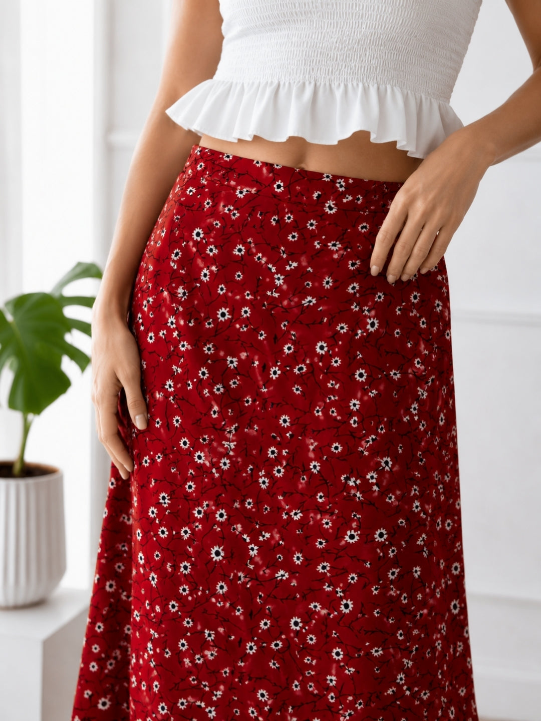 Clobug Women Printed Skirt