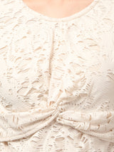 Clobug Stylish Solid Round Neck Top for Women – Trendy Summer Top