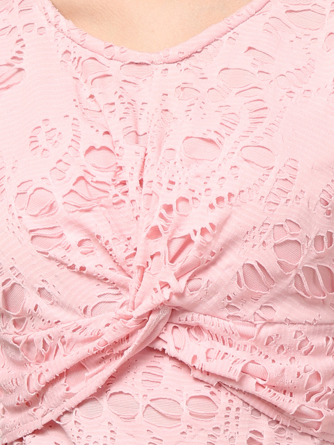 Clobug Stylish Solid Round Neck Top for Women – Trendy Summer Top