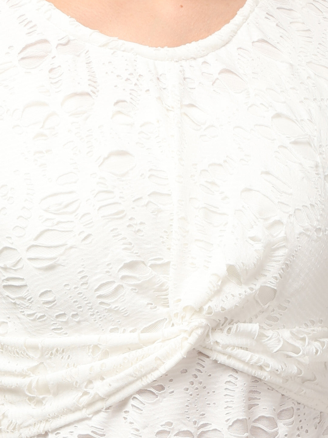 Clobug Stylish Solid Round Neck Top for Women – Trendy Summer Top