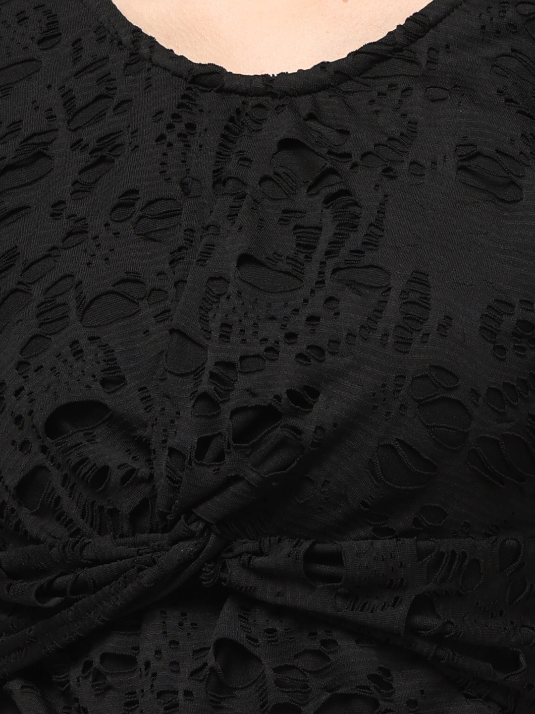 Clobug Stylish Solid Round Neck Top for Women – Trendy Summer Top