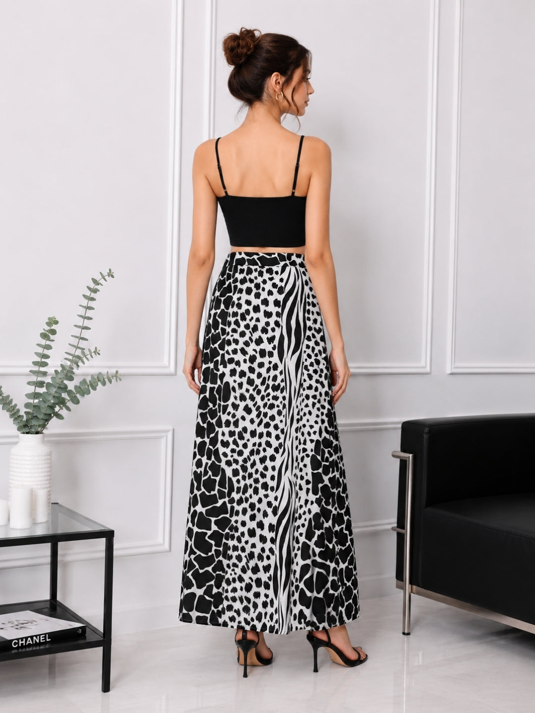 Clobug Women Printed Skirt