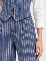 Clobug Women 3Pc Poly Cotton Linen Co-ord Set