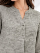 Clobug Women Top and Pant 3/4 Sleeve Co-ord Set