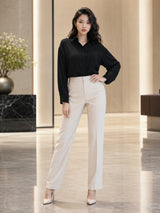 Clobug Casual Black Plain Shirt With Full Sleeve