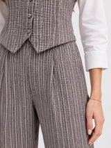 Clobug Women 3Pc Poly Cotton Linen Co-ord Set
