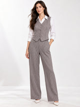 Clobug Women 3Pc Poly Cotton Linen Co-ord Set