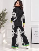 Clobug Black & White - Perfect Printed co ord set